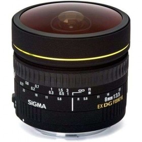 Sigma 8mm F3.5 EX DG Circular Fisheye - Objectif photo-1