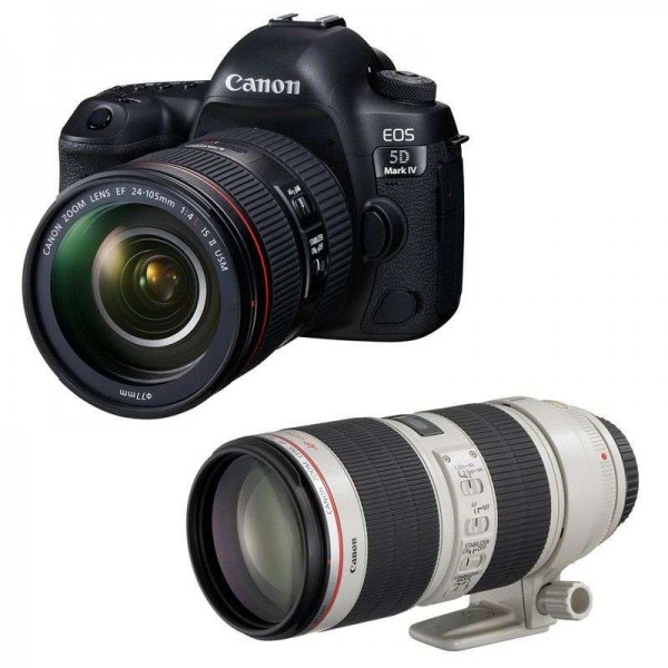 Canon EOS 5D Mark IV + EF 24-105mm f/4L IS II USM + EF 70-200mm f/2.8 L IS  II USM