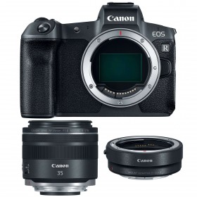 Canon R + RF 35mm f/1.8 Macro IS STM + Canon EF R - Cámara mirrorless-4