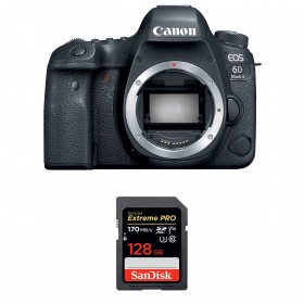 Canon EOS 6D Mark II Body + SanDisk 128GB Extreme PRO UHS-I SDXC 170 MB/s-1