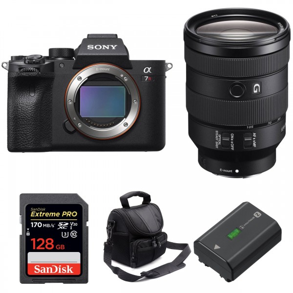 Sony Alpha 7R IV + FE 24-105 mm F4 G OSS + SanDisk 128GB Extreme PRO 170 MB/s + Sony NP-FZ100 + Bag - Mirrorless camera-1