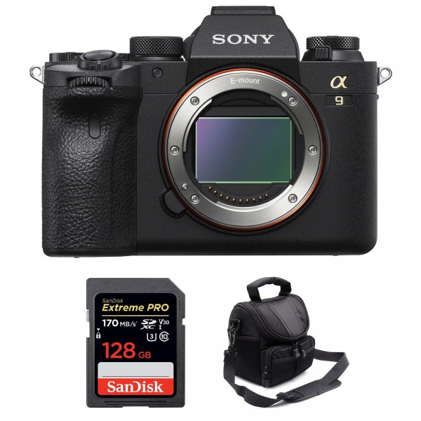 Sony Alpha 9 II Body + SanDisk 128GB Extreme PRO UHS-I SDXC 170 MB/s + Bag - Mirrorless camera-1