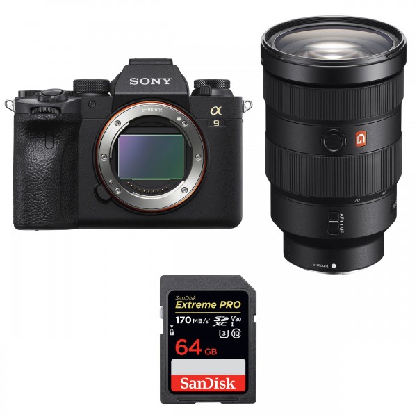 Sony A9 II + FE 24-70mm F2.8 GM + SanDisk 64GB Extreme PRO UHS-I SDXC 170 MB/s - Appareil Photo Hybride-1