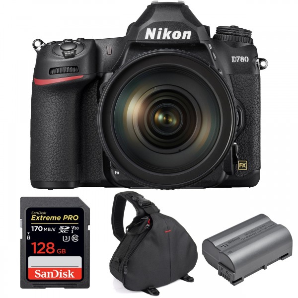 Nikon D780 + 24-120mm f/4G ED VR + SanDisk 128GB Extreme PRO UHS-I SDXC 170 MB/s + Nikon EN-EL15b + Bag|MCZ DIRECT