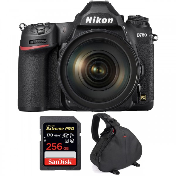 Nikon D780 + 24-120mm f/4G ED VR + SanDisk 128GB Extreme PRO UHS-I SDXC 170 MB/s + Bolsa - Cámara reflex|MCZ DIRECT