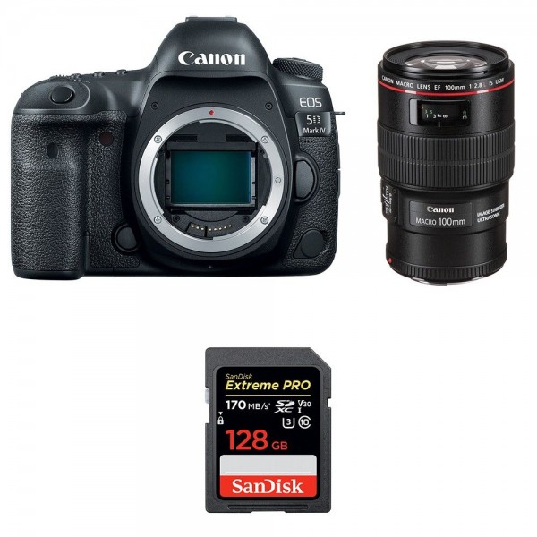 Canon EOS 5D Mark IV + EF 100mm f/2.8L Macro IS USM + SanDisk 128GB Extreme PRO UHS-I SDXC 170 MB/s-1