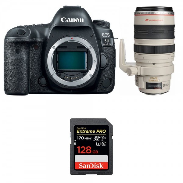 Canon EOS 5D Mark IV + EF 28-300mm f/3.5-5.6L IS USM + SanDisk 128GB Extreme PRO UHS-I SDXC 170 MB/s-1