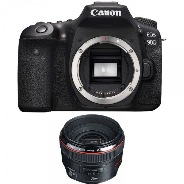 Canon 90D + EF 50mm F1.2L USM - Appareil photo Reflex|MCZ DIRECT