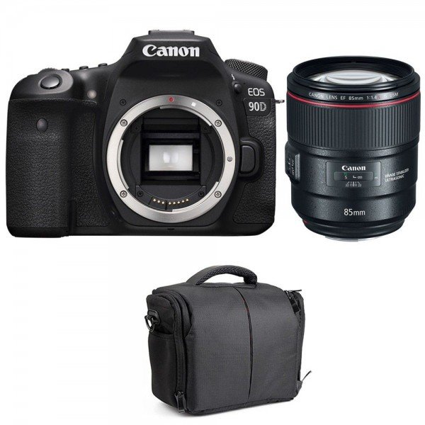 Canon 90D + EF 85mm F1.4L IS USM + Sac - Appareil photo Reflex|MCZ DIRECT