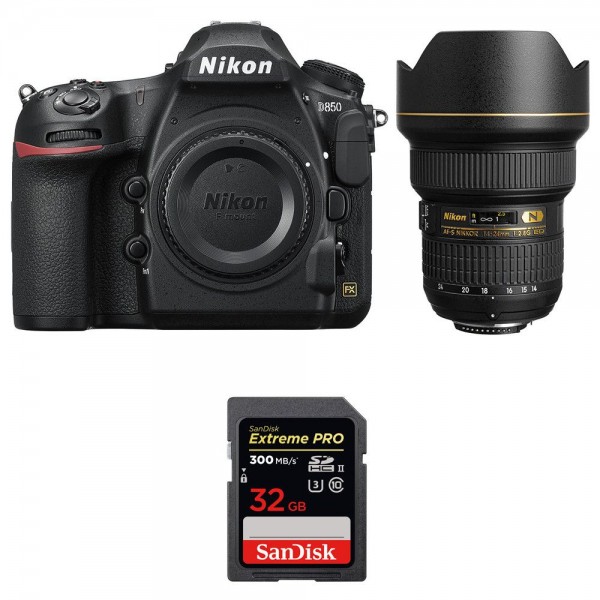 Nikon D850 + 14-24mm f/2.8G ED + SanDisk 32GB Extreme PRO UHS-II SDXC 300MB/s - Cámara reflex-10