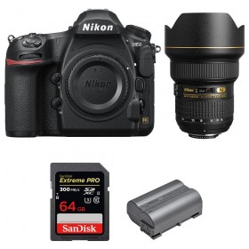 Nikon D850 + 14-24mm f/2.8G ED + SanDisk 64GB Extreme PRO UHS-II SDXC 300MB/s + EN-EL15b-10