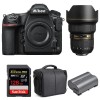 Nikon D850 + 14-24mm f/2.8G ED + SanDisk 128GB Extreme PRO UHS-II SDXC 300MB/s + EN-EL15b + Bolsa - Cámara reflex|MCZ DIRECT