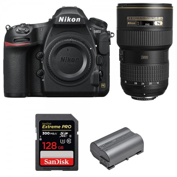 Nikon D850 + 16-35mm f/4G ED VR + SanDisk 128GB Extreme PRO UHS-II SDXC 300MB/s + EN-EL15b - Cámara reflex-10