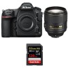 Nikon D850 + 105mm F1.4E ED + SanDisk 128GB Extreme PRO UHS-II SDXC 300MB/s - Appareil photo Reflex|MCZ DIRECT