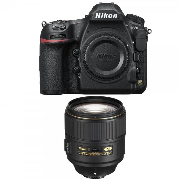 Nikon D850 + 105mm F1.4 E ED - Appareil photo Reflex|MCZ DIRECT