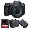 Canon EOS R5 + RF 24-105mm f/4L IS USM + SanDisk 128GB UHS-II SDXC 300 MB/s + Canon LP-E6NH + Bag-1