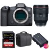 Canon EOS R5 + RF 28-70mm f/2L USM + SanDisk 128GB UHS-II SDXC 300 MB/s + 2 Canon LP-E6NH + Bolsa - Cámara mirrorless|MCZ DIRECT