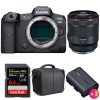 Canon EOS R5 + RF 50mm f/1.2L USM + SanDisk 64GB UHS-II SDXC 300 MB/s + 2 Canon LP-E6NH + Bag-1