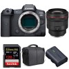 Canon EOS R5 + RF 85mm f/1.2L USM + SanDisk 128GB UHS-II SDXC 300 MB/s + Canon LP-E6NH + Bag|MCZ DIRECT