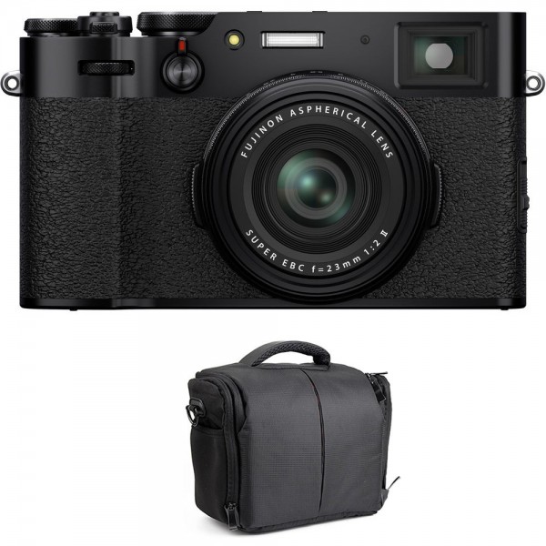 Appareil photo Compact Fujifilm X100V Noir + Sac-1