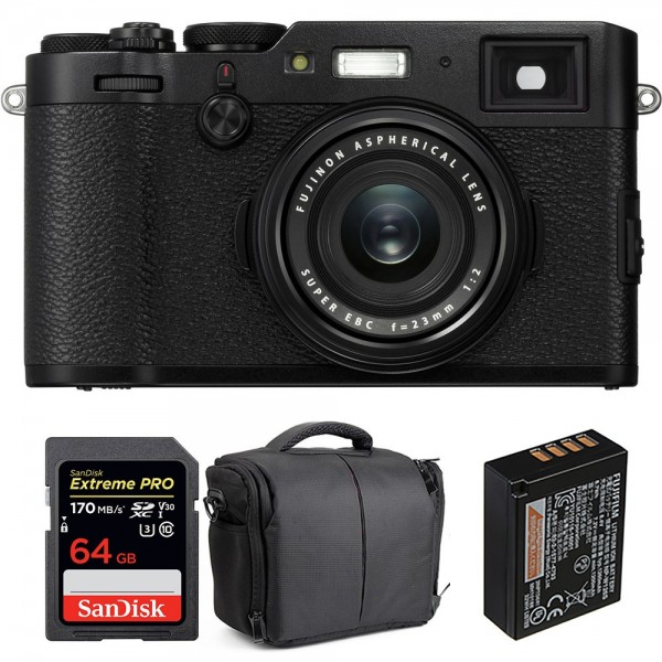 Fujifilm X100F Black + SanDisk 64GB Extreme Pro UHS-I SDXC 170 MB/s...