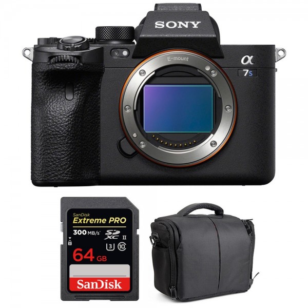 Sony Alpha 7S III Body + SanDisk 64GB Extreme PRO UHS-II SDXC 300 MB/s + Bag - Mirrorless camera-1