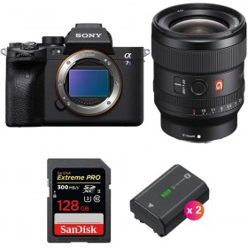 Sony Alpha 7S III + FE 24mm f/1.4 GM + SanDisk 128GB Extreme PRO UHS-II SDXC 300 MB/s + 2 Sony NP-FZ100 - Mirrorless camera-1