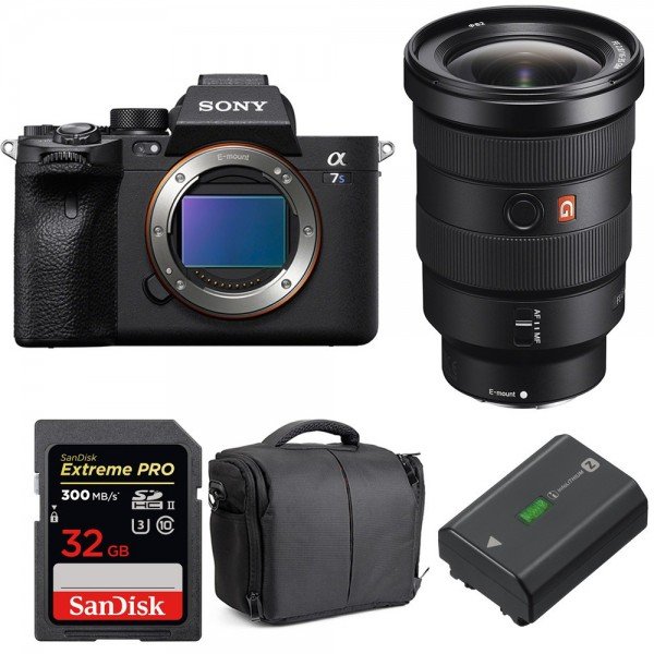 Sony A7S III + FE 16-35mm f/2.8 GM + SanDisk 32GB Extreme PRO UHS-II SDXC 300 MB/s + NP-FZ100 + Bolsa - Cámara mirrorless|MCZ DIRECT