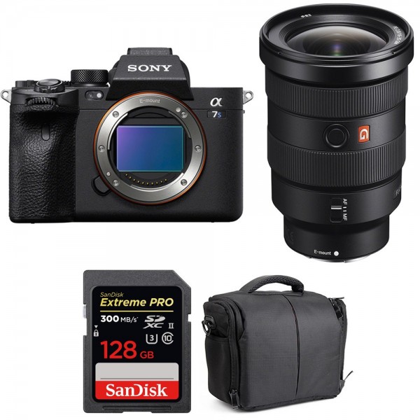 Sony A7S III + FE 16-35mm f/2.8 GM + SanDisk 128GB Extreme PRO UHS-II SDXC 300 MB/s + Bolsa - Cámara mirrorless|MCZ DIRECT