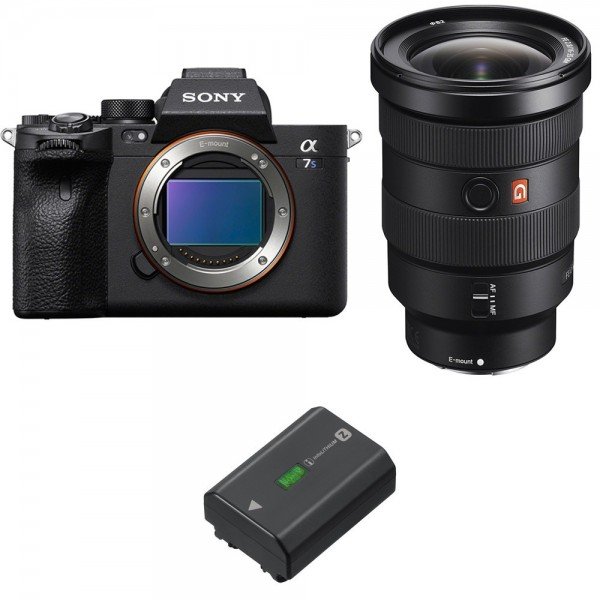 Sony A7S III + FE 16-35mm f/2.8 GM + 1 Sony NP-FZ100 - Cámara mirrorless|MCZ DIRECT