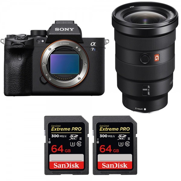 Sony A7S III + FE 16-35mm F2.8 GM + 2 SanDisk 64GB Extreme PRO UHS-II SDXC 300 MB/s - Appareil Photo Professionnel-1