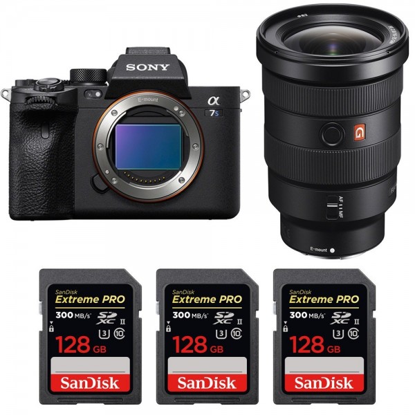 Sony A7S III + FE 16-35mm f/2.8 GM + 3 SanDisk 128GB Extreme PRO UHS-II SDXC 300 MB/s - Cámara mirrorless-1