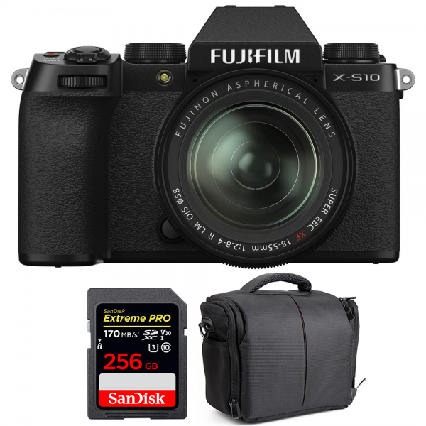 Fujifilm X-S10 ( XS10 ) + XF 18-55mm f/2.8-4 R LM OIS + SanDisk 256GB Extreme Pro UHS-I SDXC 170 MB/s + Sac|MCZ DIRECT