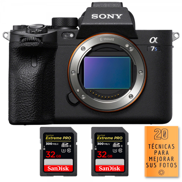 Sony Alpha a7S III Body + 2 SanDisk 32GB Extreme PRO UHS-II SDXC 30