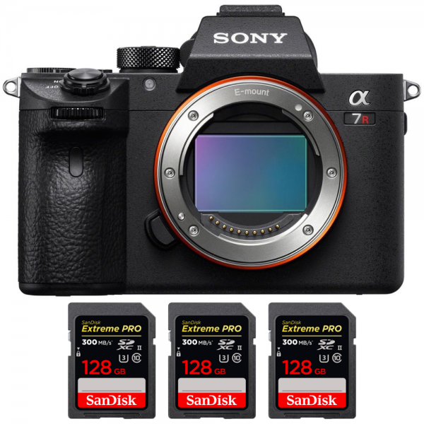 Sony Alpha 7R IVA Body + 3 SanDisk 128GB Extreme PRO UHS-II SDXC 300 MB/s - Mirrorless camera|MCZ DIRECT