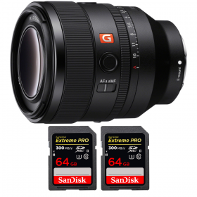 Sony FE 50mm f/1.2 GM + 2 SanDisk 64GB Extreme PRO UHS-II SDXC 300 MB/s-1