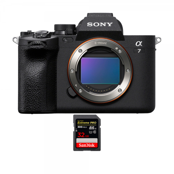 Sony A7 IV Nu + 1 SanDisk 32GB Extreme PRO UHS-II SDXC 300 MB/s - Appareil Photo Hybride|MCZ DIRECT