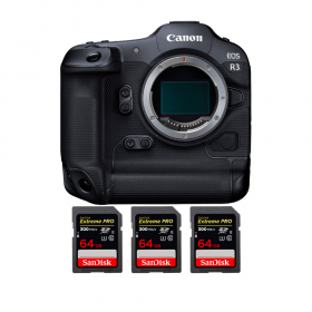 Canon EOS R3 + 3 SanDisk 64GB Extreme PRO UHS-II SDXC 300 MB/s-2
