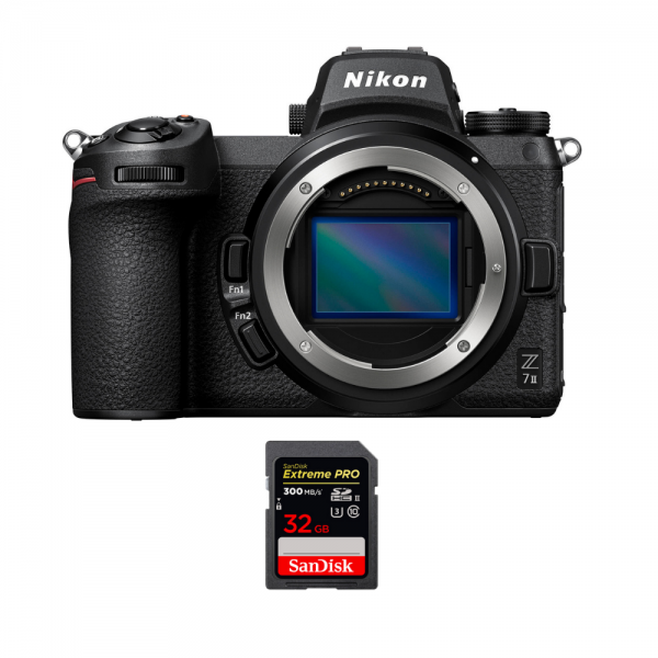 Nikon Z7 II Cuerpo + 1 SanDisk 32GB Extreme PRO UHS-II SDXC 300 MB/s - Cámara mirrorless-1