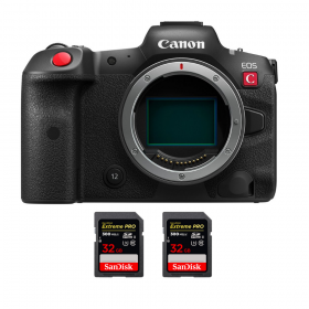 Canon EOS R5 C Cuerpo + 2 SanDisk 32 GB Extreme PRO UHS-II SDXC 300 MB/s-1