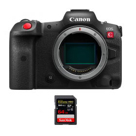 Canon EOS R5 C Cuerpo + 1 SanDisk Extreme PRO UHS-II SDXC de 64 GB a 300 MB/s-1