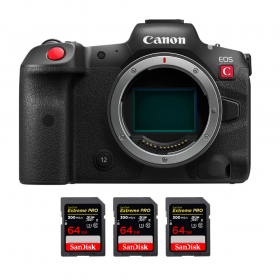 Canon EOS R5 C Cuerpo + 3 SanDisk 64 GB Extreme PRO UHS-II SDXC 300 MB/s-1