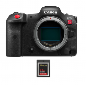 Canon EOS R5 C Cuerpo + 1 SanDisk Extreme PRO CFexpress Tipo B de 64 GB-1