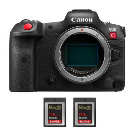 Canon EOS R5 C Cuerpo + 2 SanDisk 128 GB Extreme PRO CFexpress Tipo B-1