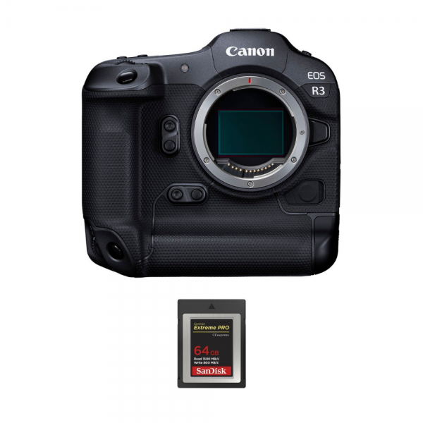 Canon EOS R3 Nu + 1 SanDisk 64GB Extreme PRO CFexpress Type B-2