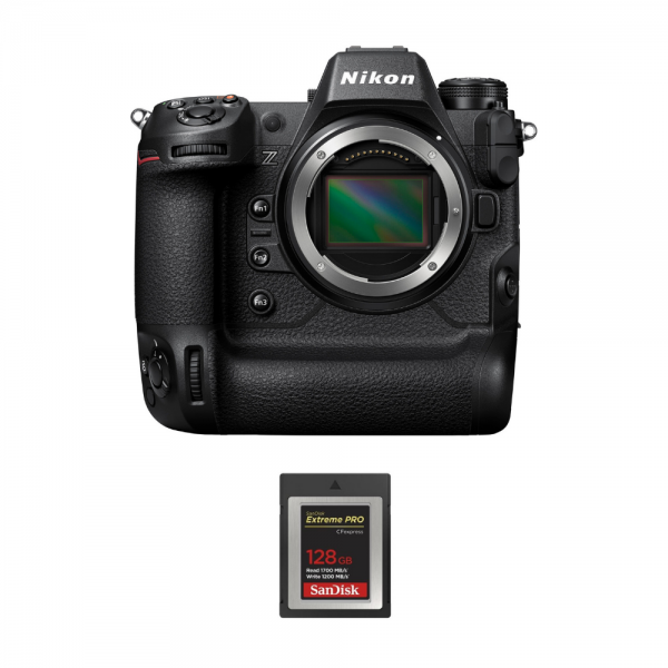 Nikon Z9 Body + 1 SanDisk 128GB Extreme PRO CFexpress Type B|MCZ DIRECT