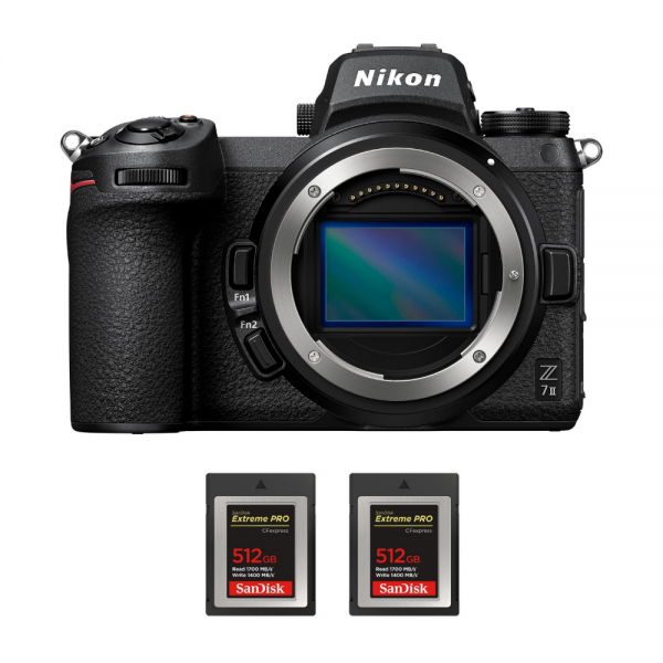 Nikon Z7 II Cuerpo + 2 SanDisk 512GB Extreme PRO CFexpress Type B-1