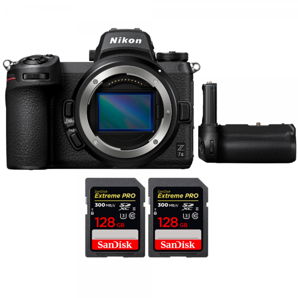 Nikon Z7 II + Grip Nikon MB-N11 + 2 SanDisk 128GB Extreme PRO UHS-II SDXC 300 MB/s-1