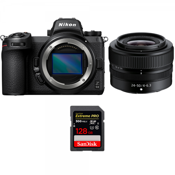 Nikon Z6 II + Z 24-50mm f/4-6.3 + 1 SanDisk 128GB Extreme PRO UHS-II SDXC 300 MB/s-1