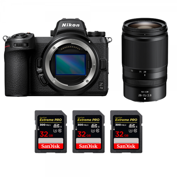 Nikon Z7 II + Z 28-75mm f/2.8 + 3 SanDisk 32GB Extreme PRO UHS-II SDXC 300 MB/s-1